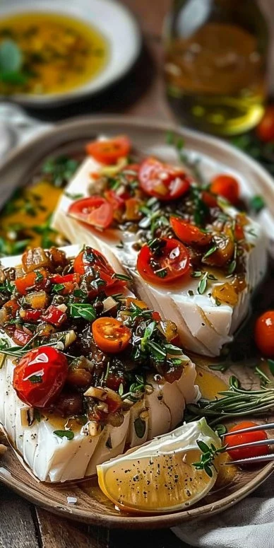 Pescado Mediterráneo Tapenade