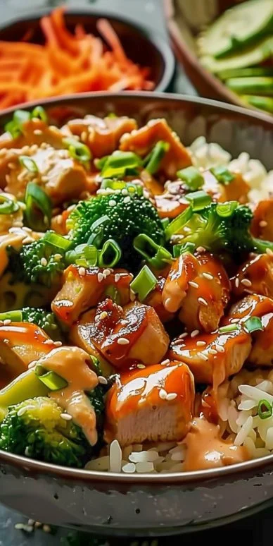 Pollo Bang Bang Fácil Bowl