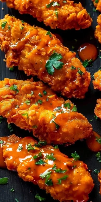 Pollo Buffalo Crujiente Salsa