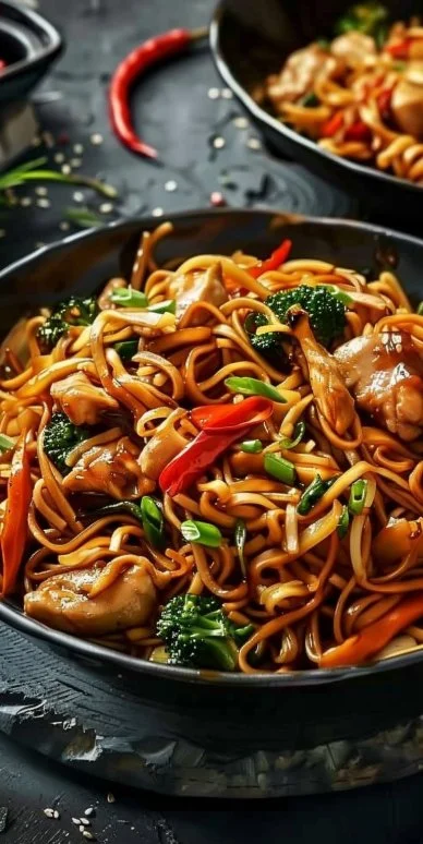 Pollo Chow Mein Salsa Irresistible