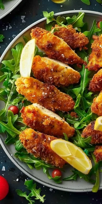 Pollo Crujiente Arúgula