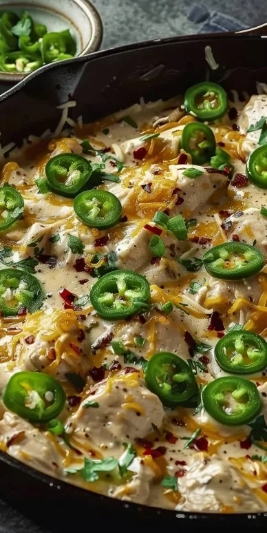 Pollo Jalapeño Cremoso Fácil