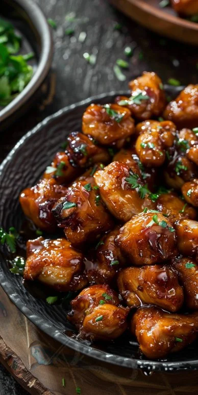 Pollo miel ajo fácil