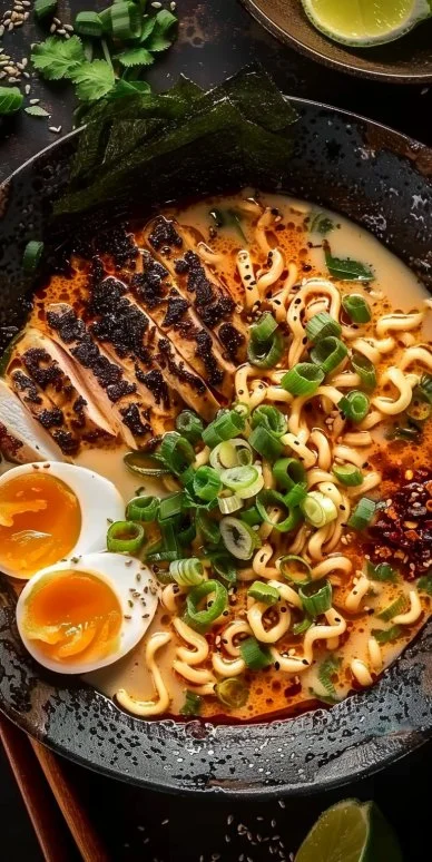 Pollo Ramen Cremoso Picante
