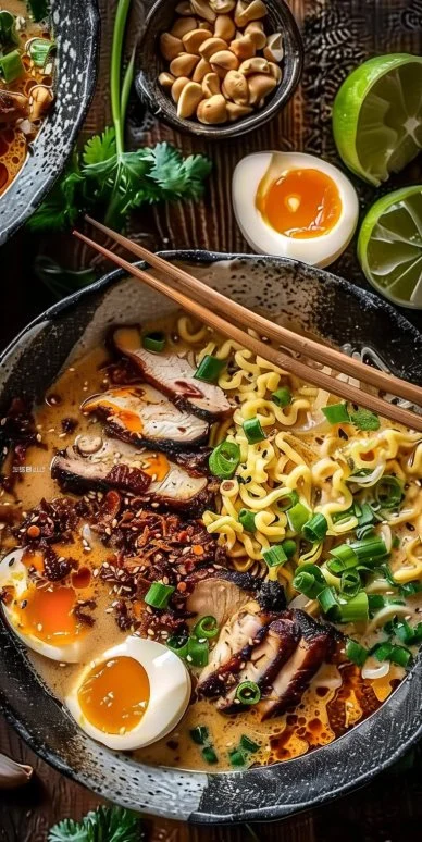 Pollo Ramen Cremoso Picante