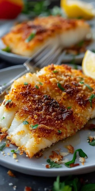Receta de Bacalao con Costra de Parmesano