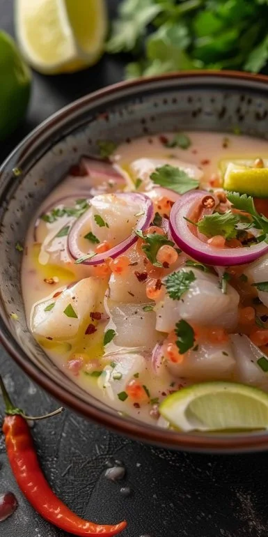 Receta de Leche de Tigre - El Secreto del Ceviche Peruano Auténtico