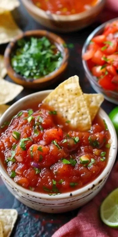 Receta de salsa casera estilo restaurante con ingredientes frescos y sabor auténtico