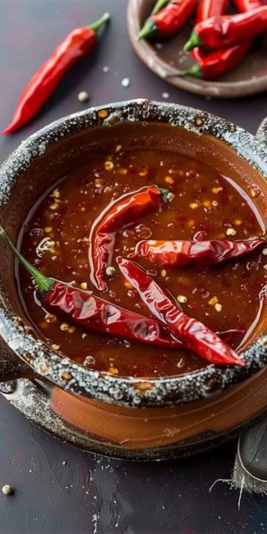Receta de Salsa de Chile de Árbol