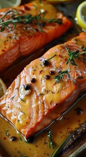 Recipe for Salmon with Mustard