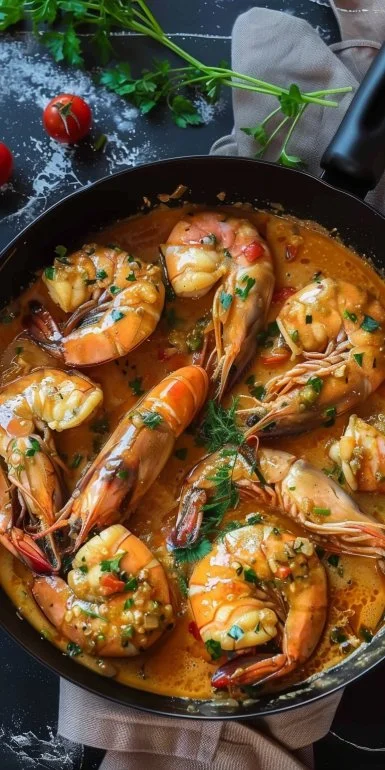 Suquet de rape y cigalas