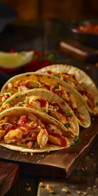 Tacos de Pollo Wonton de Applebee's