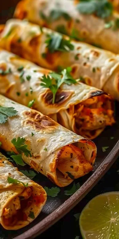 Taquitos de Pollo al Horno