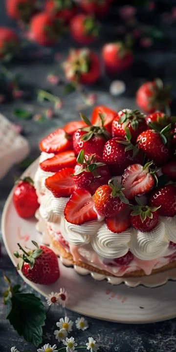 Tarta de Fresas