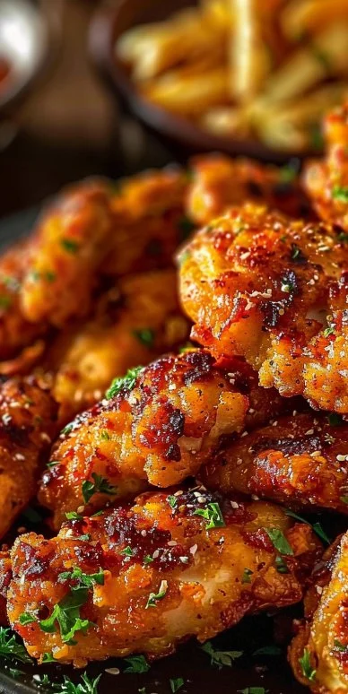 Tiernos Pollo Dorado Sabroso