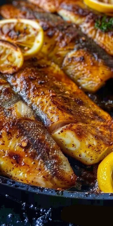 Tilapia a la sartén