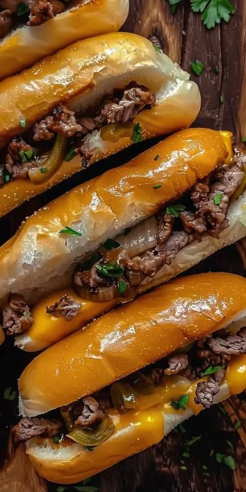 Barquetas estilo cheesesteak: Receta fácil y deliciosa