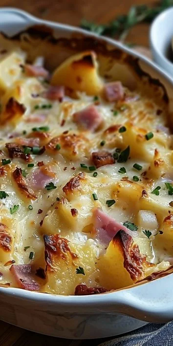 Cassolettes breakfast with potatoes and ham: an explosion of flavor on your table!