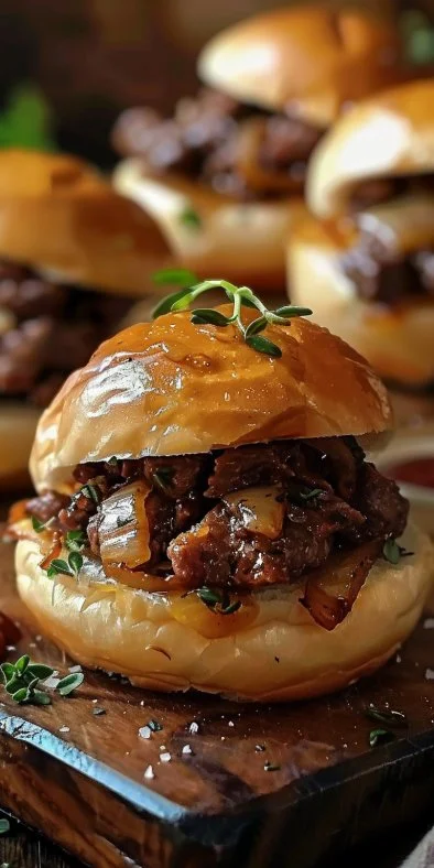 Deslizadores de Roast Beef