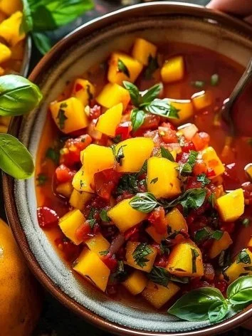 Salsa de habanero asado y mango de El Fuego Tropical en un frasco