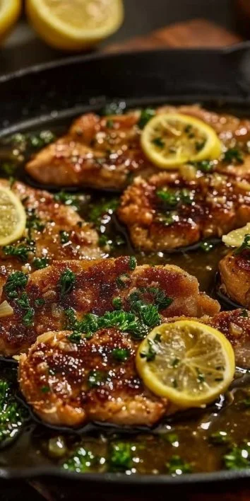 Escalopes de Ternera Piccata