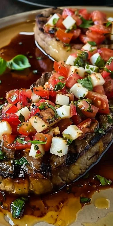 Filete Relleno de Bruschetta