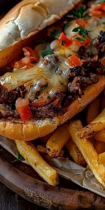 Papas Philly Cheesesteak