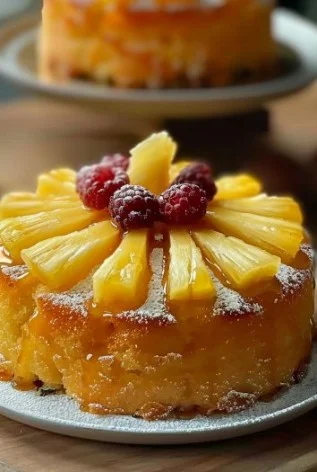 Pastel de Piña Irresistible