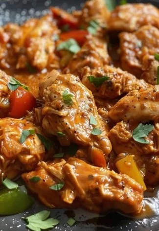 Pollo Cajún Cremoso