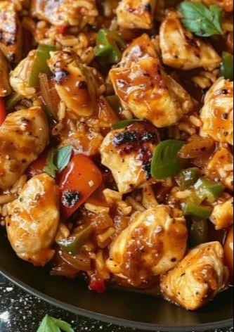 Pollo Cajún Cremoso