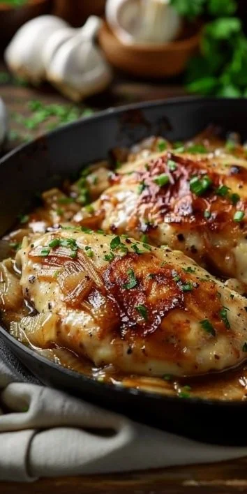 Pollo Cebolla Francesa