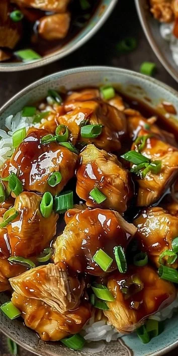 Pollo Hawaiano en Crockpot