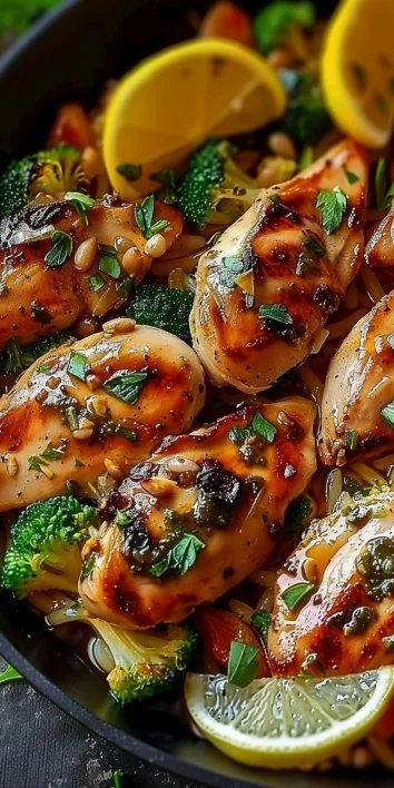 Pollo Limón Orégano