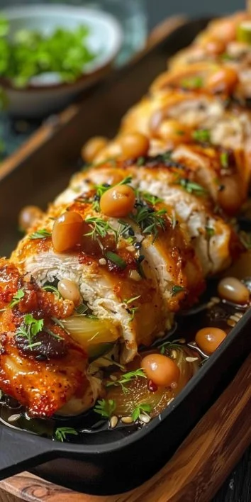 Rollo de Pollo Sorprendente