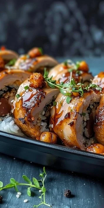 Rollo de Pollo Sorprendente