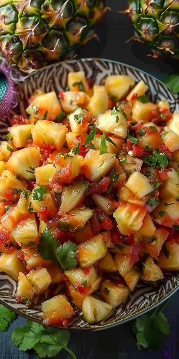 Salsa de Piña y Habanero - ¡Dulce y Picante! - Ovenspiration