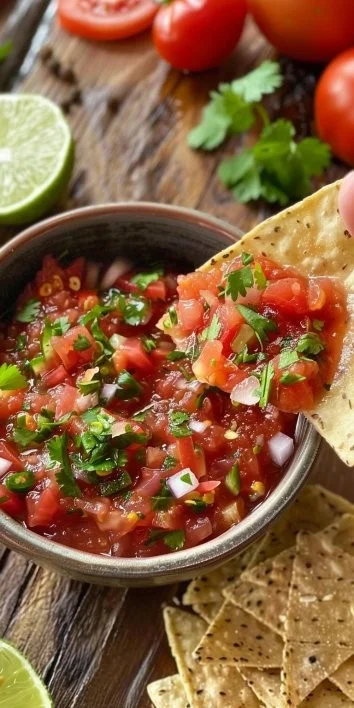 Salsa estilo restaurante