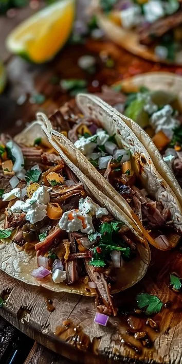 Tacos de Brisket Callejeros